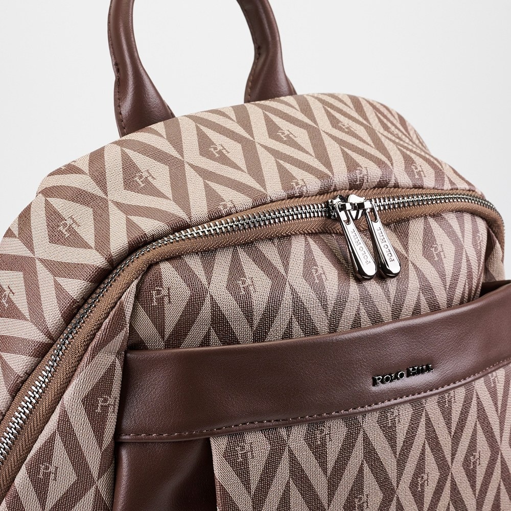 Close-up of the PHimond monogram bag