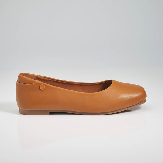 Ladies Round Toe Slip On Loafer