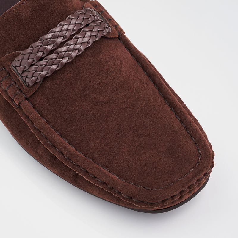 Load image into Gallery viewer, Men Slip On Suede Loafers
