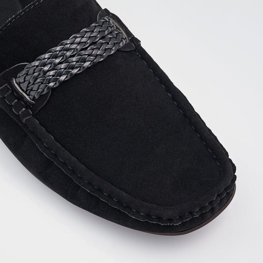 Men Slip On Suede Loafers