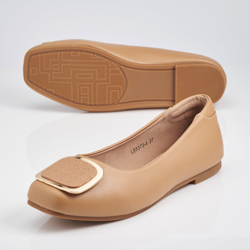 Load image into Gallery viewer, Ladies Slip On Ballet Flat Shoes
