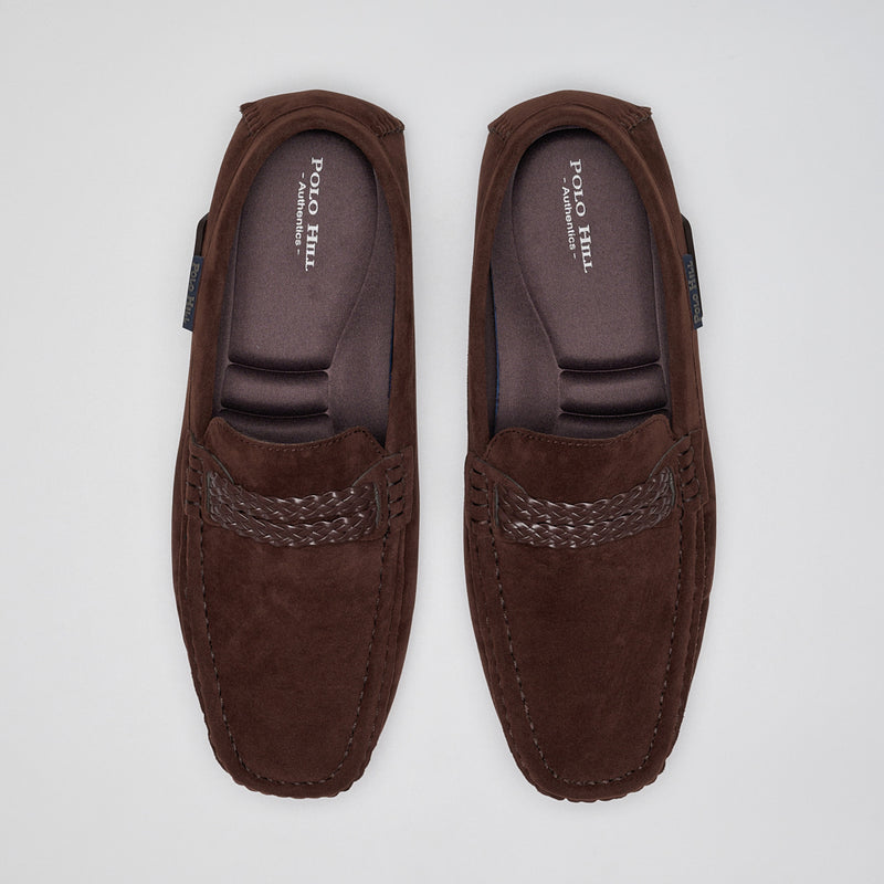 Load image into Gallery viewer, Men Slip On Suede Loafers
