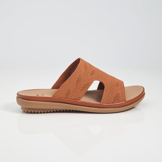 Textile H-Band Slide Sandals