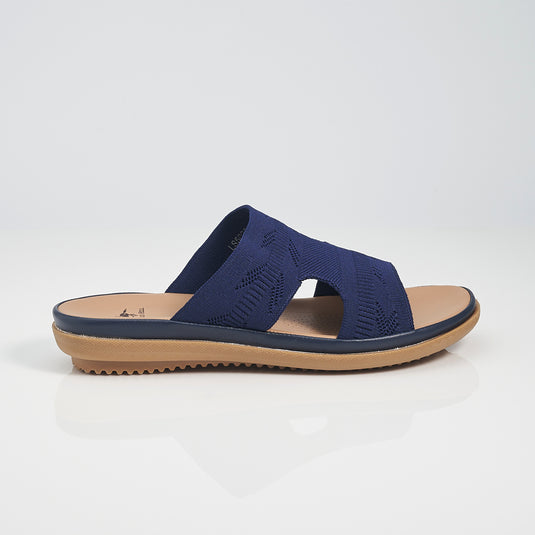 Textile H-Band Slide Sandals