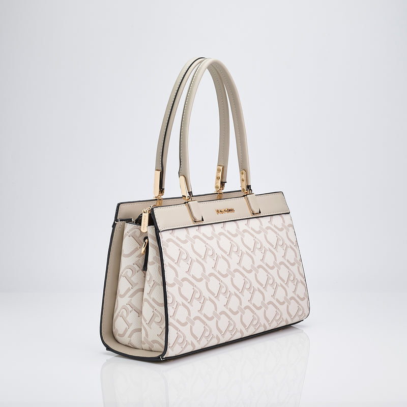 Load image into Gallery viewer, Ladies PHazelle Pattern Structured Handbag
