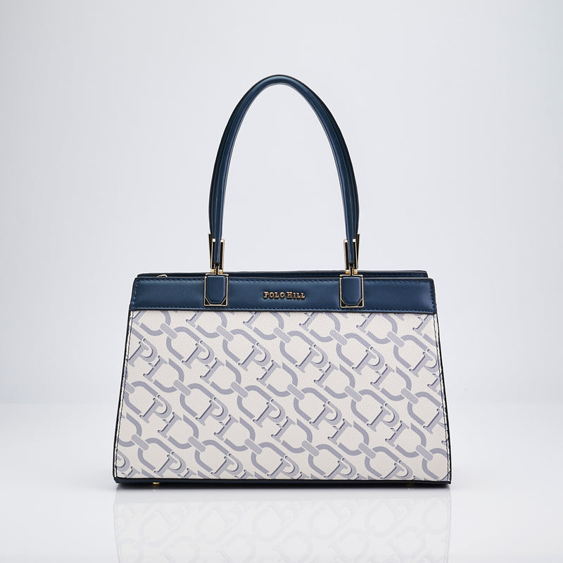 Load image into Gallery viewer, Ladies PHazelle Pattern Structured Handbag
