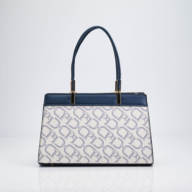 Load image into Gallery viewer, Ladies PHazelle Pattern Structured Handbag
