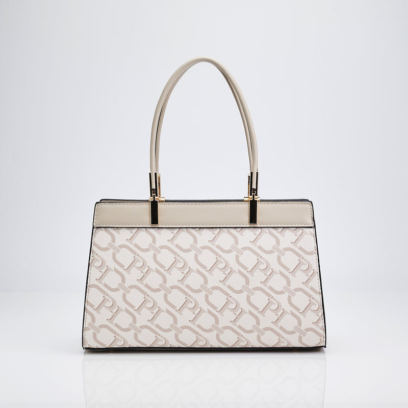 Load image into Gallery viewer, Ladies PHazelle Pattern Structured Handbag
