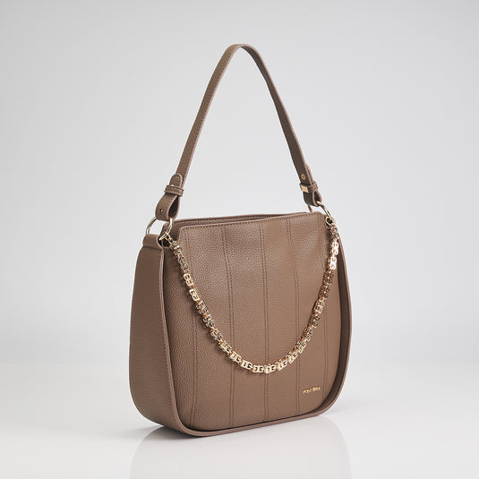 Ladies Single Strap Shoulder Chain Bucket Bag