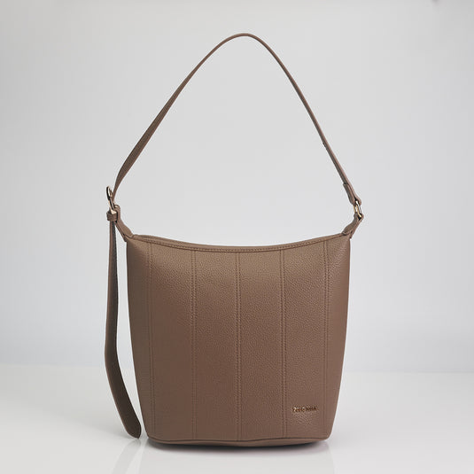 Ladies Single Strap Shoulder Bucket Bag