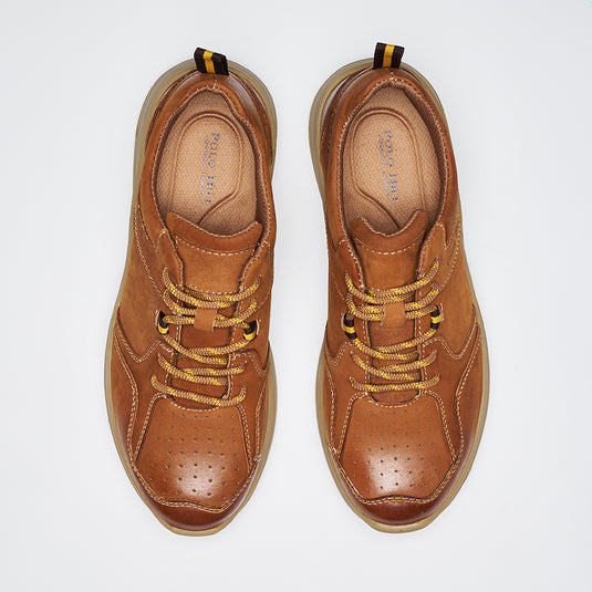 Men Genuine Leather Lace-Ups Shoes