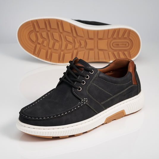 Men Lace Up Casual Lifestyle Shoes