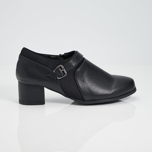 Low Cut Heeled Boots