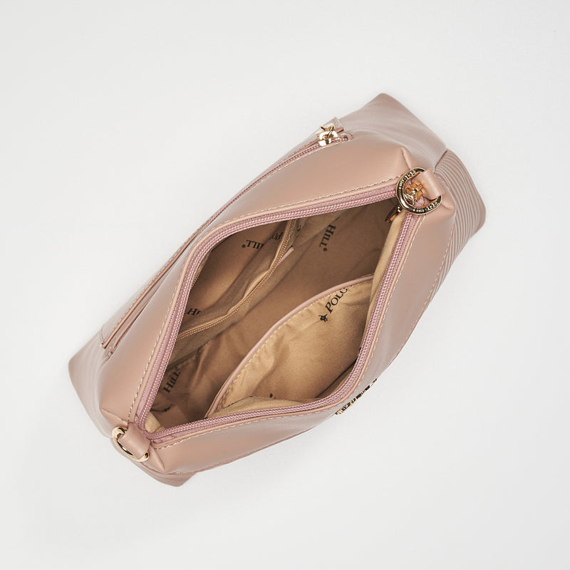 Load image into Gallery viewer, Tessellated Sling Bag with Structured Base
