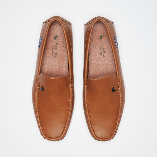 Faux Leather Moccassins Loafers