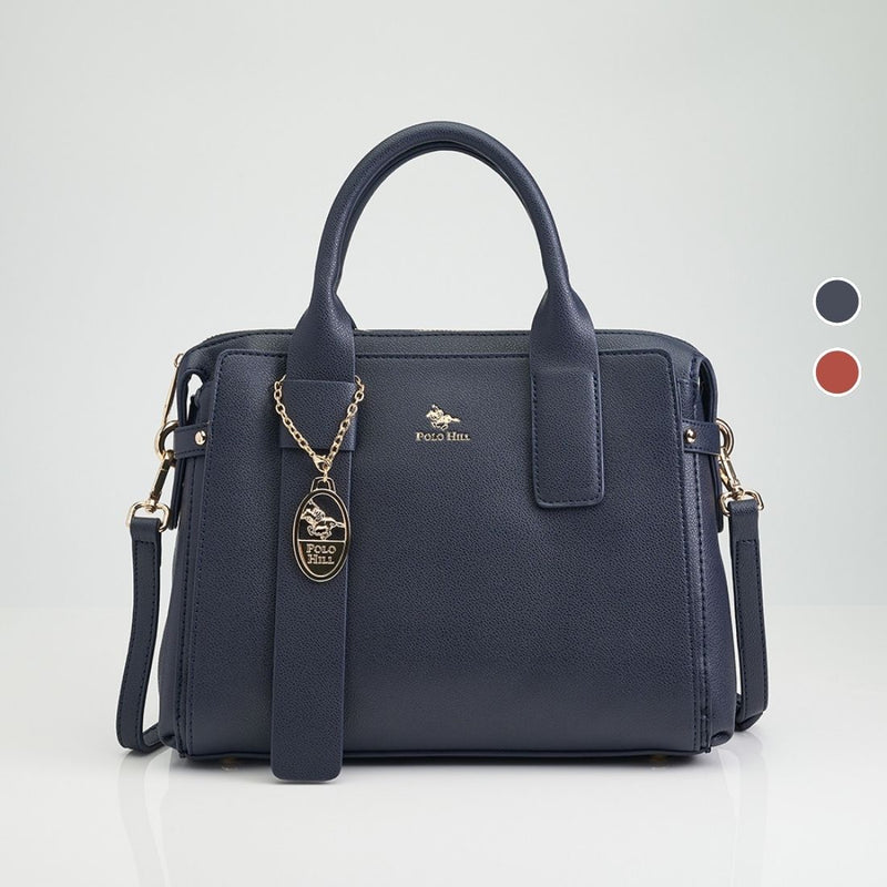 Load image into Gallery viewer, Lopsided Tab Briefcase-Shaped Business Handbag
