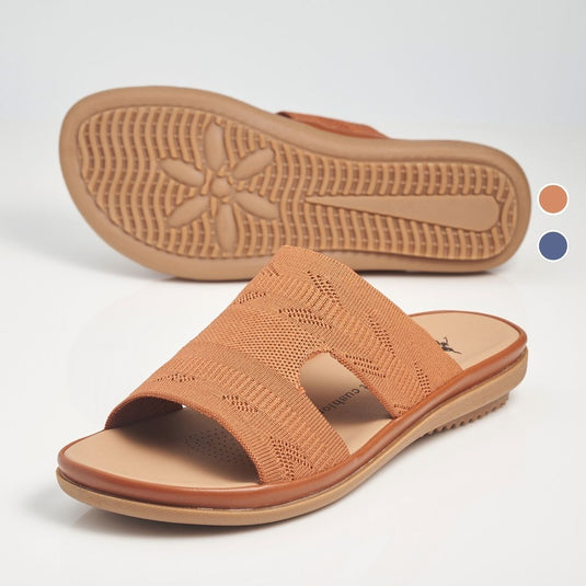 Textile H-Band Slide Sandals