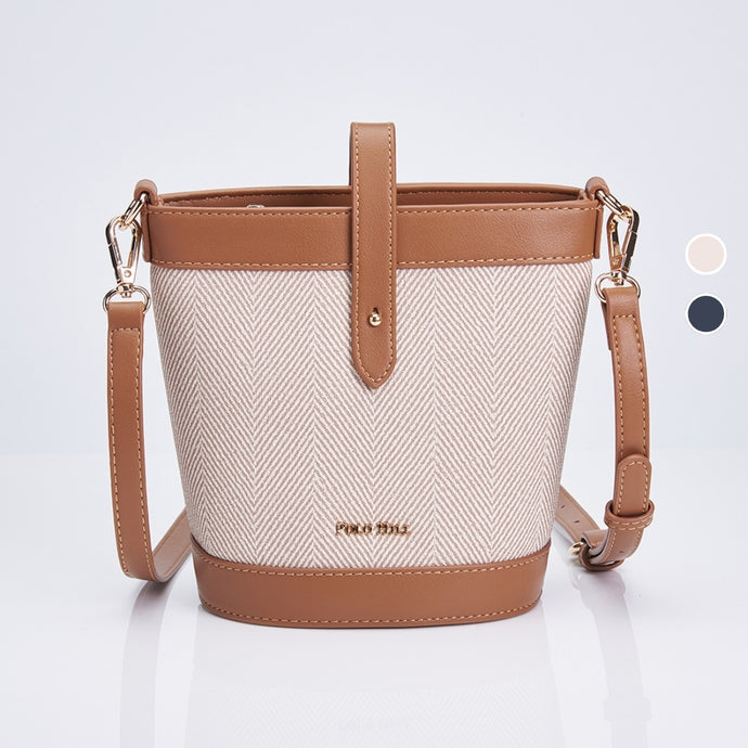 Ladies Sophisti Bucket Crossbody Sling Bag