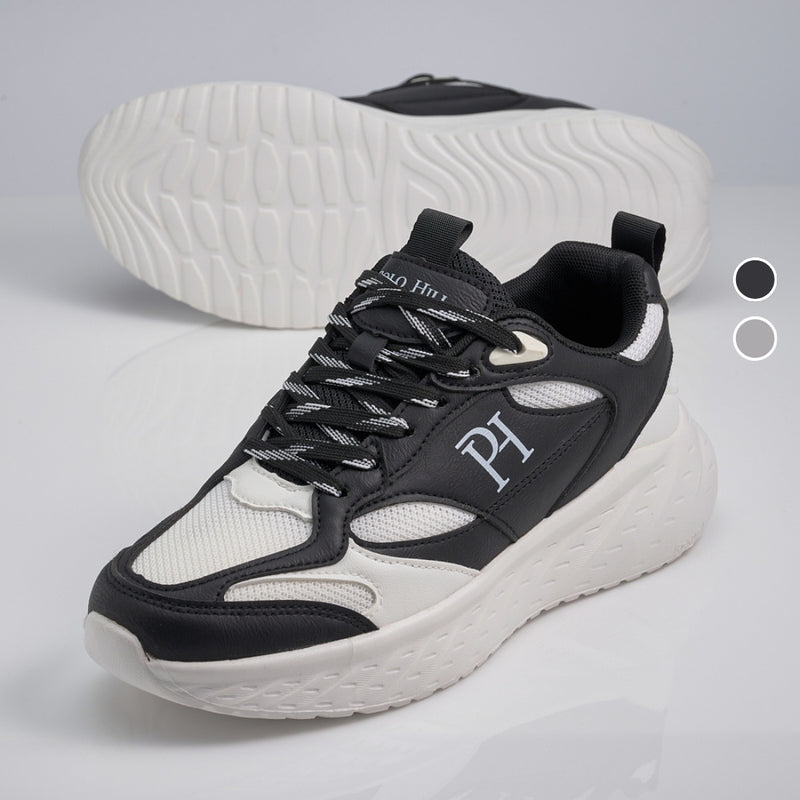 Load image into Gallery viewer, Men Lace Up Mesh Athleisure Sneakers
