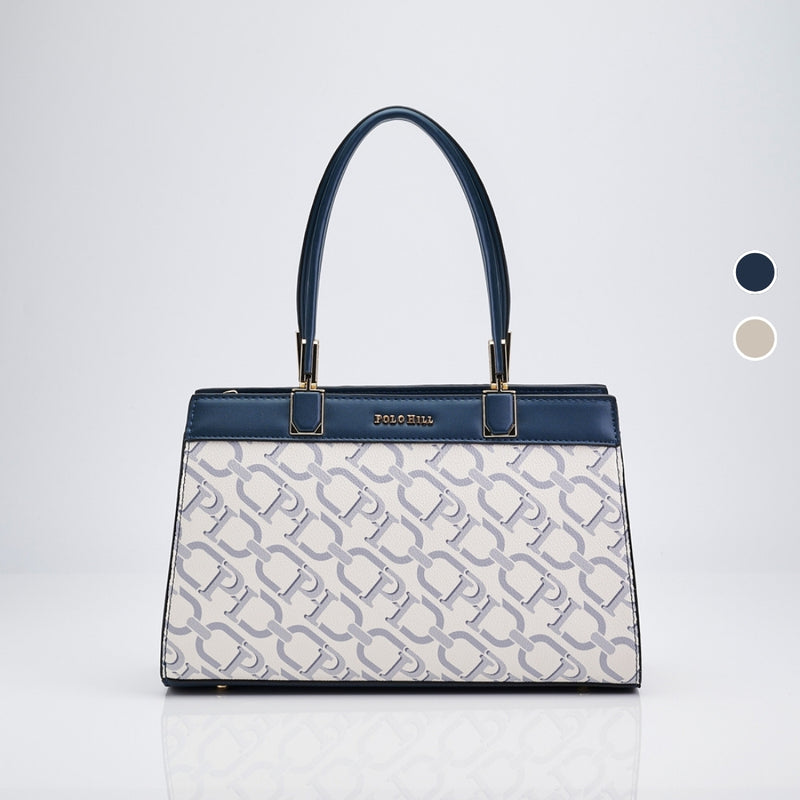 Load image into Gallery viewer, Ladies PHazelle Pattern Structured Handbag
