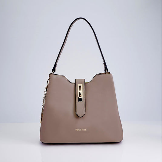 Maira Turn Lock Crossbody Shoulder Bag