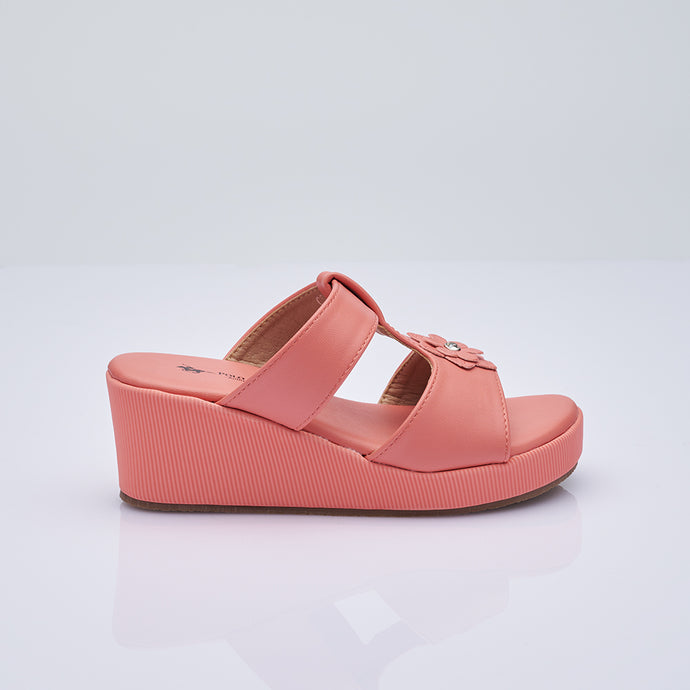 Kid Girl Slip On Wedge Sandals