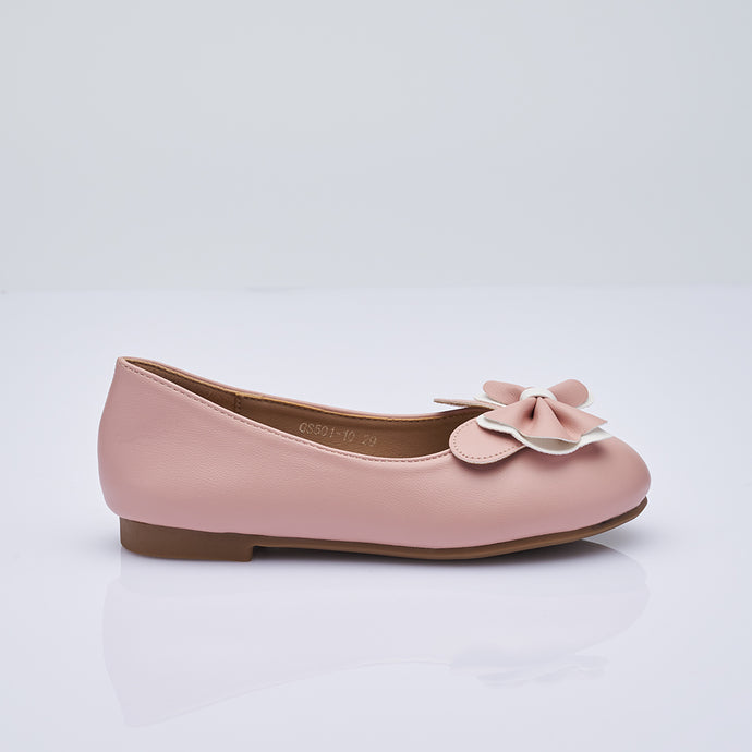 Kid Girl Dressy Bow Ballet Flats