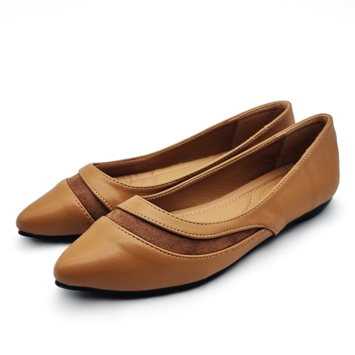 Slip On Pointed Ballet Flats