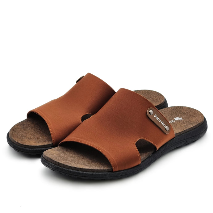 Comfort Nylon Fabric Band Slide Sandals