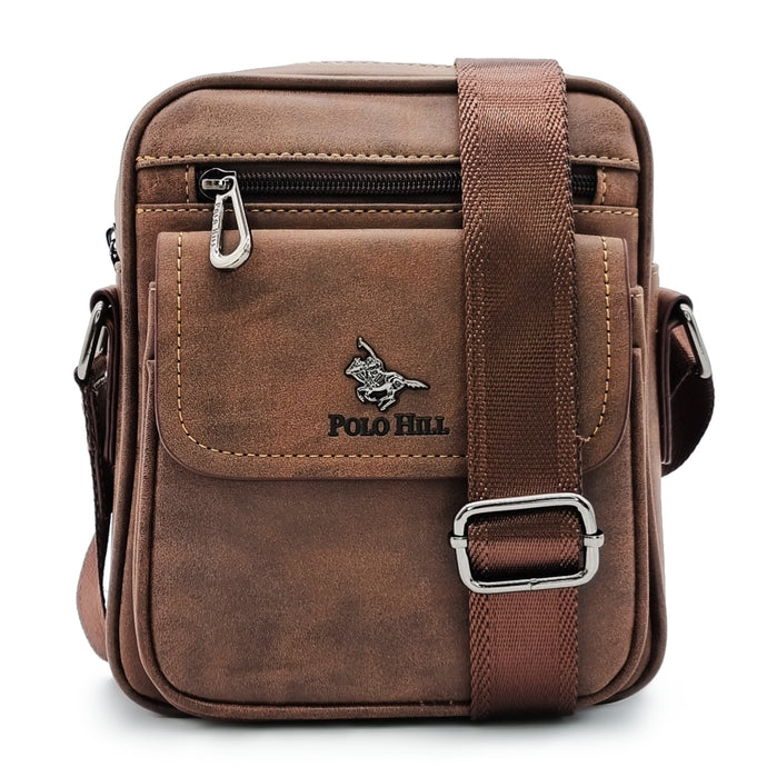 Crossbody Bag with Front Zip Pocket