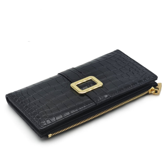 Scale Pattern Long BiFold Purse