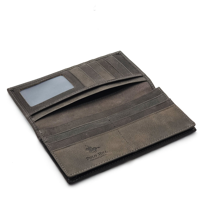 Load image into Gallery viewer, Genuine Leather Long BiFold Wallet
