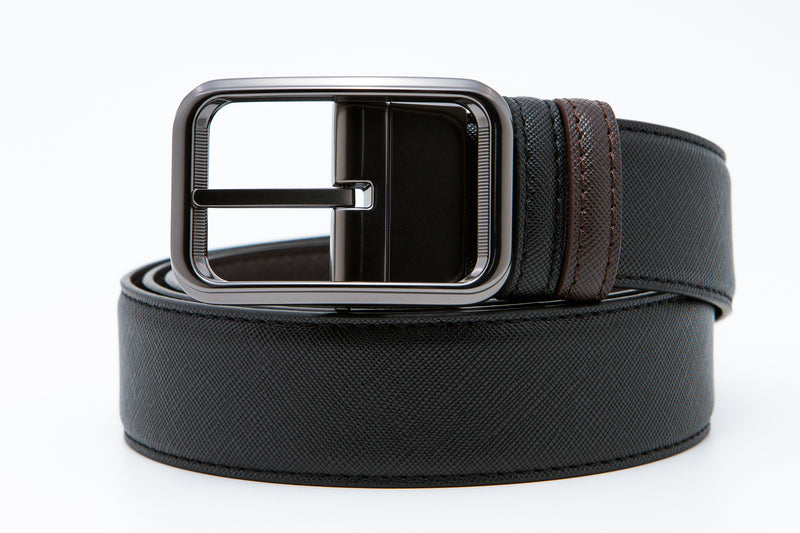 Load image into Gallery viewer, DUAL Loop Faux Leather 120cm Pin Buckle Belt Gift Box
